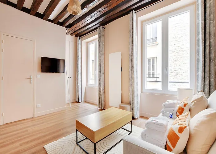Charming Studio- 2p- Le Marais Сasa de vacaciones París